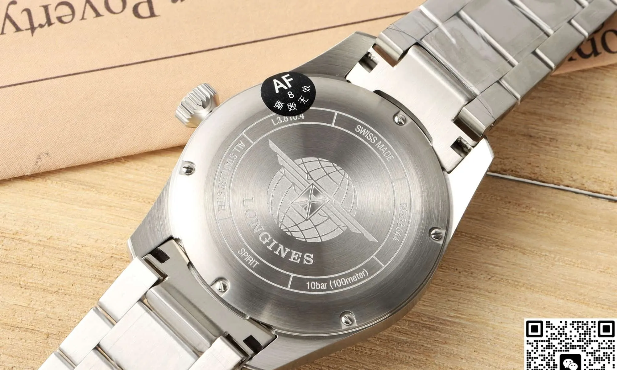 AF Factory Longines Spirit L3.810.4.73.6 1:1 Best Edition Replica Watch